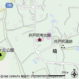 井戸尻考古館周辺の地図
