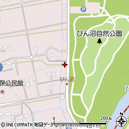 埼玉県富士見市東大久保3768周辺の地図