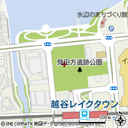 見田方遺跡公園周辺の地図
