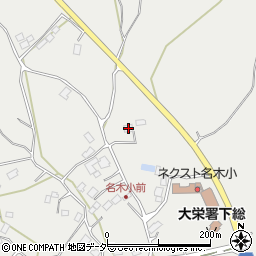 千葉県成田市名木1265周辺の地図