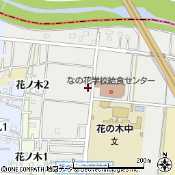 埼玉県ふじみ野市中福岡周辺の地図