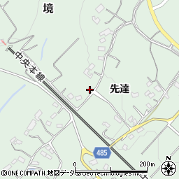 長野県諏訪郡富士見町境先達2831周辺の地図