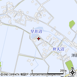 茨城県稲敷郡河内町生板2481周辺の地図