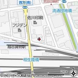 株式会社ユニシス　埼玉工場周辺の地図