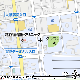 越谷吉川松伏労働組合連合会周辺の地図