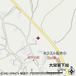 千葉県成田市名木1309周辺の地図