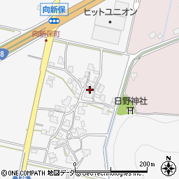 福井県越前市向新保町周辺の地図