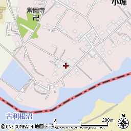 茨城県取手市小堀3927-1周辺の地図