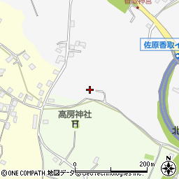 千葉県香取市香取2038周辺の地図