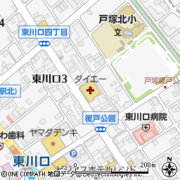 リフレーヌ　ダイエー東川口店周辺の地図