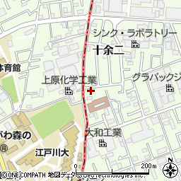 千葉県柏市十余二216-100周辺の地図