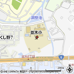 千葉県我孫子市つくし野7丁目30周辺の地図