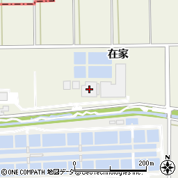 埼玉県大久保浄水場周辺の地図