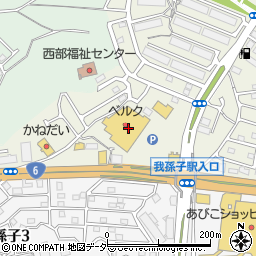 マツモトキヨシ　ドラッグストアフォルテ我孫子店周辺の地図