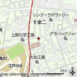 千葉県柏市十余二216-6周辺の地図