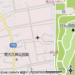 埼玉県富士見市東大久保1951周辺の地図