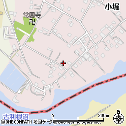 茨城県取手市小堀3928周辺の地図