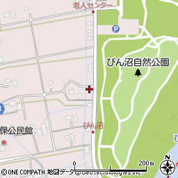 埼玉県富士見市東大久保3766周辺の地図