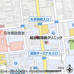 すし銚子丸南越谷店周辺の地図