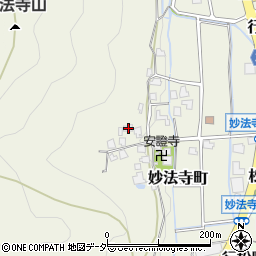 福井県越前市妙法寺町16周辺の地図