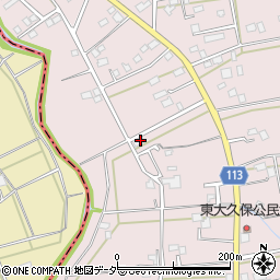 埼玉県富士見市東大久保634周辺の地図