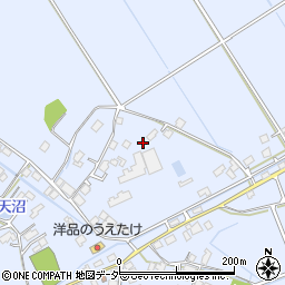 茨城県稲敷郡河内町生板2554周辺の地図
