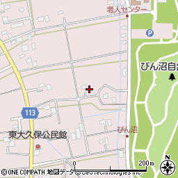 埼玉県富士見市東大久保1950周辺の地図