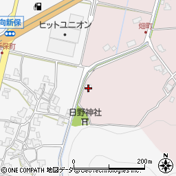 福井県越前市畑町21-1周辺の地図