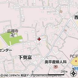 埼玉県狭山市下奥富837周辺の地図
