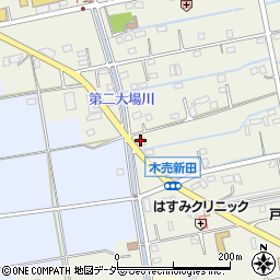 埼玉県吉川市木売新田255周辺の地図