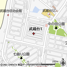 埼玉県日高市武蔵台1丁目19-9周辺の地図