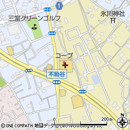 コープ浦和東店周辺の地図