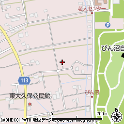 埼玉県富士見市東大久保1917周辺の地図