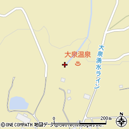 山梨県北杜市大泉町谷戸5625周辺の地図