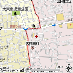 埼玉県さいたま市緑区道祖土1丁目26周辺の地図