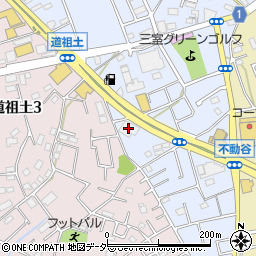 株式会社アマダ　埼玉事務センター周辺の地図