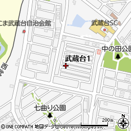 埼玉県日高市武蔵台1丁目19-12周辺の地図