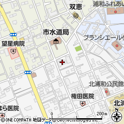 コートハウス北浦和周辺の地図