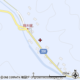 埼玉県飯能市中藤下郷180周辺の地図