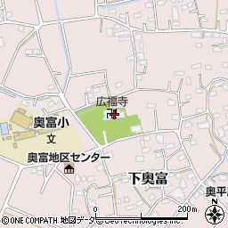 埼玉県狭山市下奥富844周辺の地図