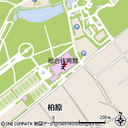 狭山市民総合体育館周辺の地図