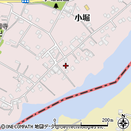 茨城県取手市小堀4229-10周辺の地図