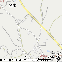 千葉県成田市名木1313周辺の地図