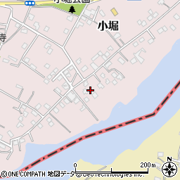茨城県取手市小堀4229周辺の地図