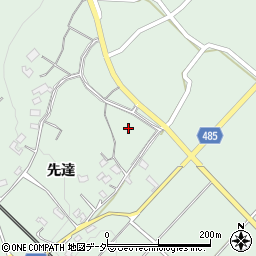 長野県諏訪郡富士見町境先達1938周辺の地図
