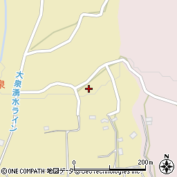 山梨県北杜市大泉町谷戸5047周辺の地図