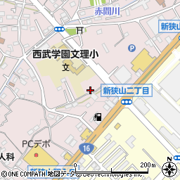 埼玉県狭山市下奥富565周辺の地図