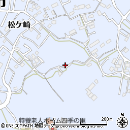 千葉県柏市松ケ崎周辺の地図