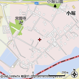 茨城県取手市小堀3948周辺の地図