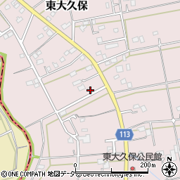 埼玉県富士見市東大久保651周辺の地図